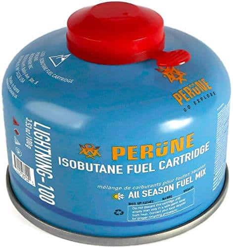 Perune Iso-Butane Camping Fuel Gas Canister